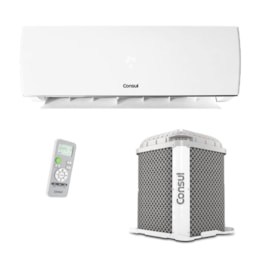 Ar Condicionado Consul Split Hi-Wall Eco 18000 Btus Frio 220V Monofásico Ar Condicionado Consul Split Hi-Wall Eco 18000 Btus Frio 220V Monofásico