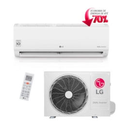 Ar Condicionado Inverter LG Dual 9000 Btus Frio 220v Ar Condicionado Inverter LG Dual 9000 Btus Frio 220v