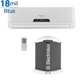 Ar Condicionado Split Electrolux Ecoturbo 18000 Btus Quente e Frio 220v Cond. Barril Ar Condicionado Split Electrolux Ecoturbo 18000 Btus Quente e Frio 220v Cond. Barril
