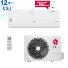 Ar Condicionado Split LG Dual Inverter Voice 12000 Btus Frio 220v Monofásico Ar Condicionado Split LG Dual Inverter Voice 12000 Btus Frio 220v Monofásico
