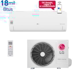 Ar Condicionado Split LG Dual Inverter Voice 18000 Btus Frio 220v Ar Condicionado Split LG Dual Inverter Voice 18000 Btus Frio 220v