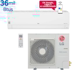Ar Condicionado Split LG Dual Inverter Voice 36000 Btus Quente e Frio 220v Ar Condicionado Split LG Dual Inverter Voice 36000 Btus Quente e Frio 220v